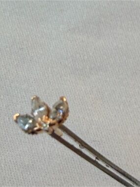 Maria Tash Diamond Lotus Stud Earring